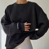 Women's Loose And Versatile Pullover - VibeSoothe