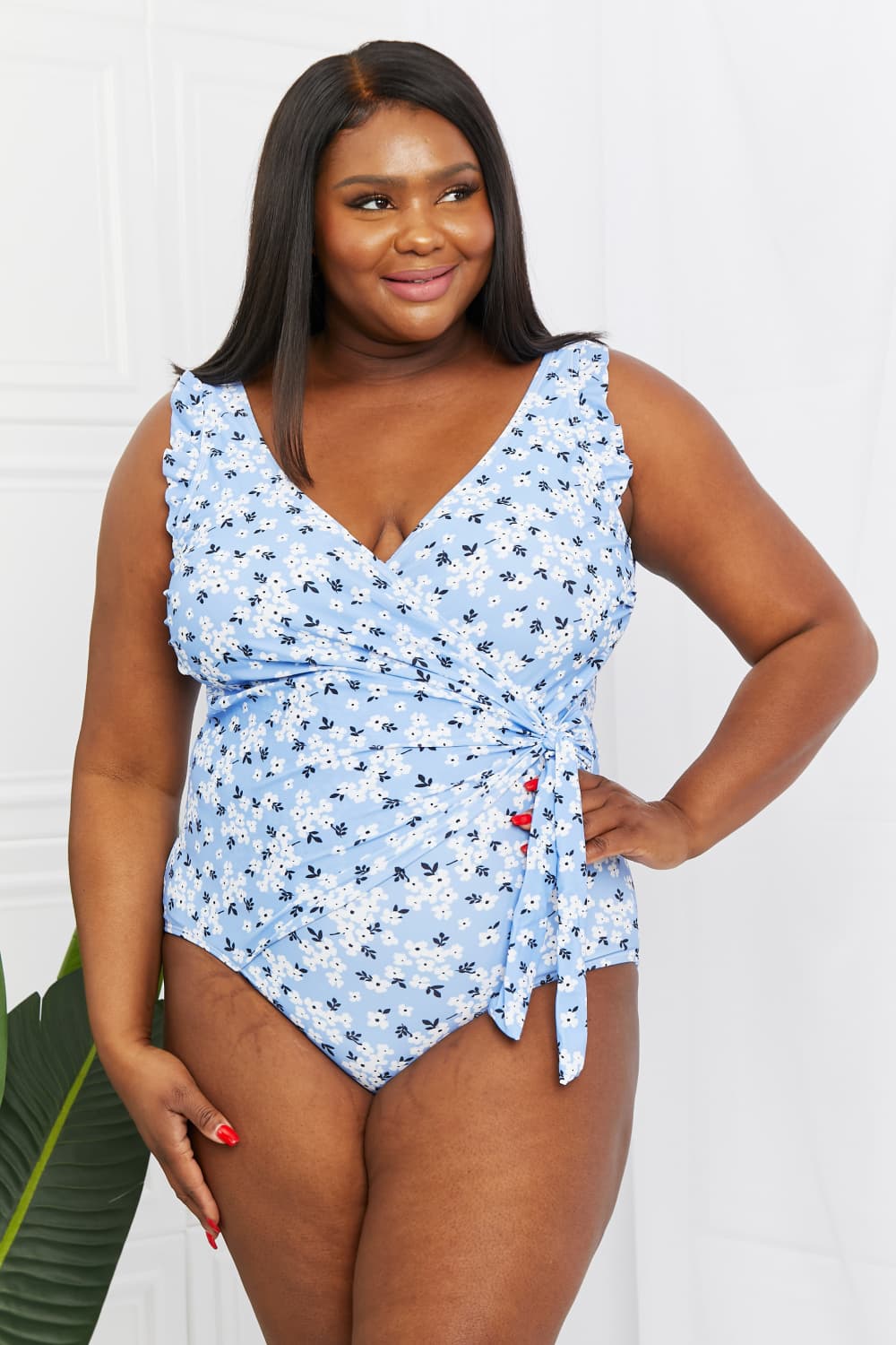 Ysabel Ruffle One-Piece Swimsuit - VibeSoothe