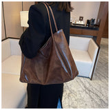 Glossy-Luxe Tote - VibeSoothe