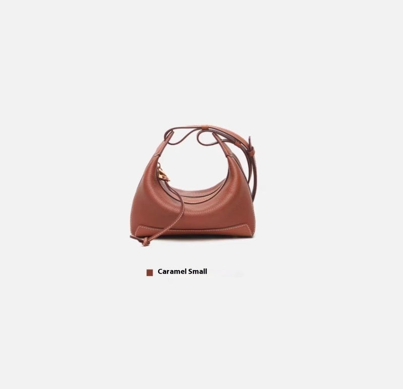 Elegant-Leather Shoulder Bag - VibeSoothe