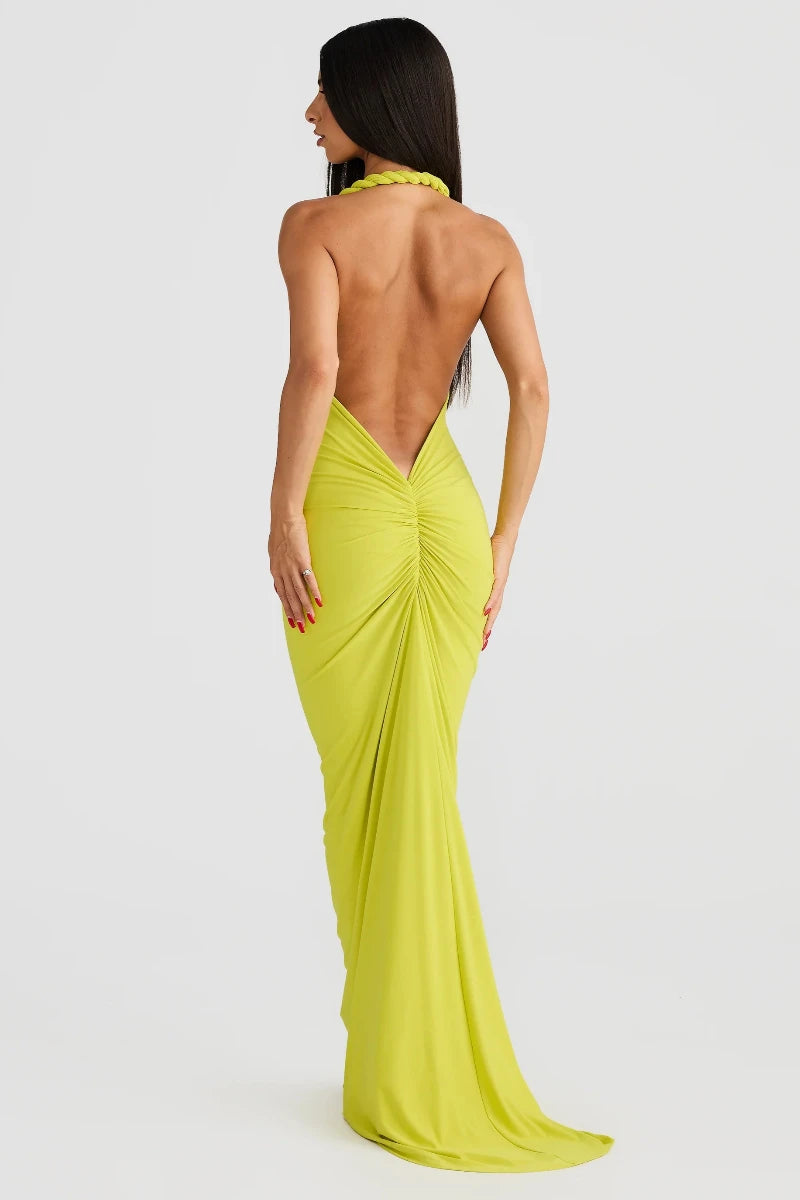 Luna Allure - Convertible Stretch Gown - VibeSoothe