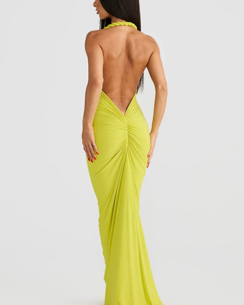 Luna Allure - Convertible Stretch Gown - VibeSoothe