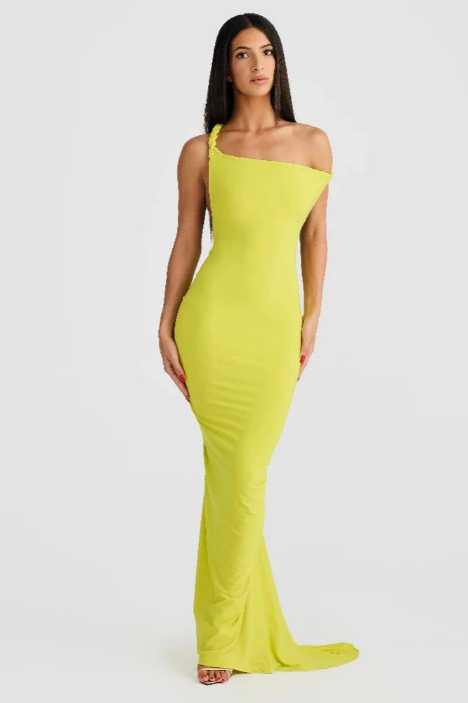 Luna Allure - Convertible Stretch Gown - VibeSoothe