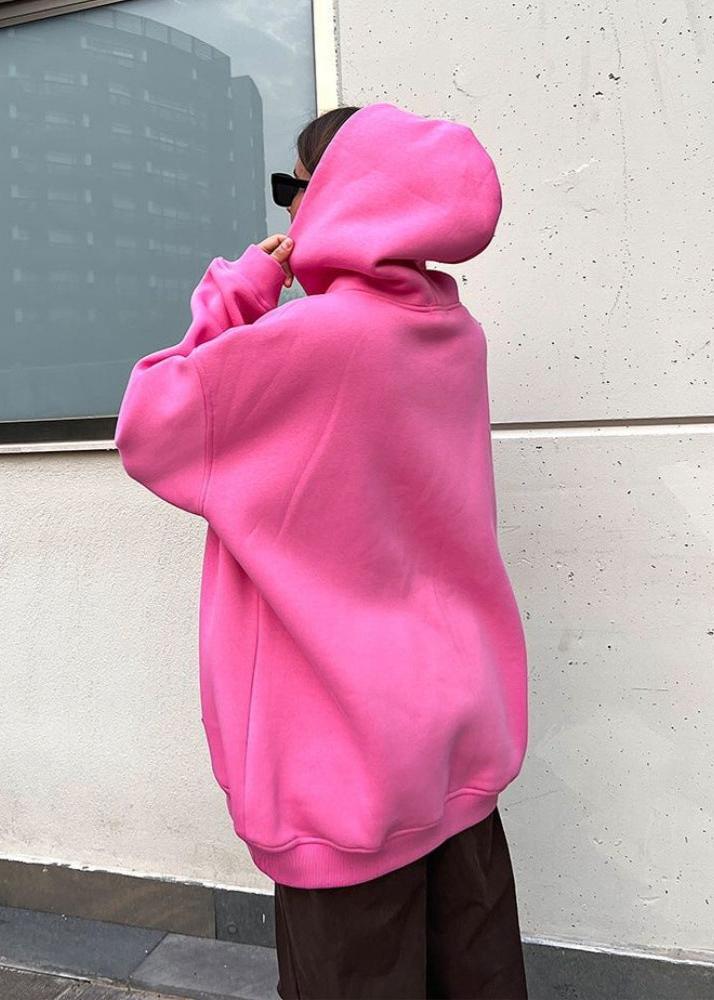 Cozy Oversized Hoodie - Boyfriend Style with Polar Fleece