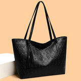 Gothic-Chic Skull Tote - VibeSoothe