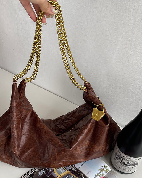 Retro-Chain Women's Fashion Dumpling Bag