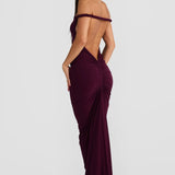 Luna Allure - Convertible Stretch Gown - VibeSoothe