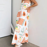 Amara - Printed Maxi Dress - VibeSoothe