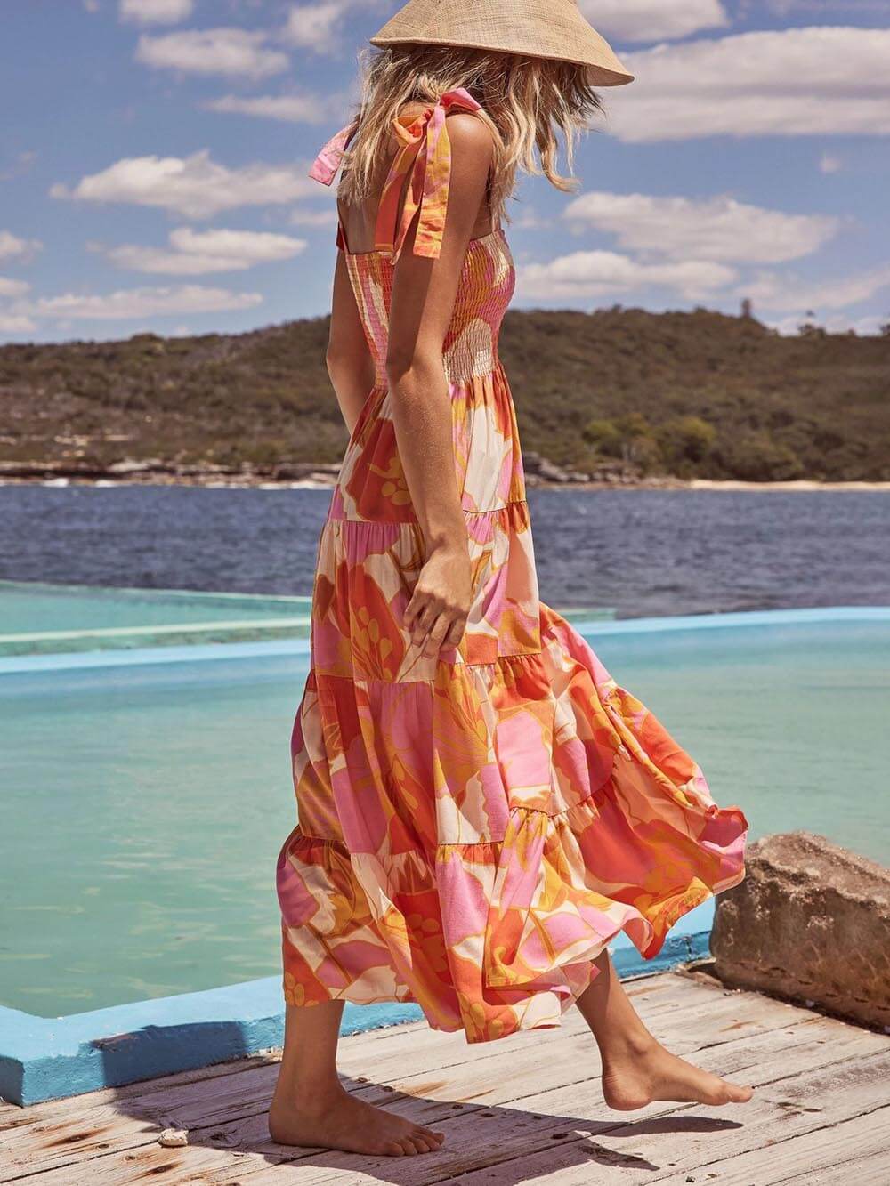 Robe longue Sunset-Dream