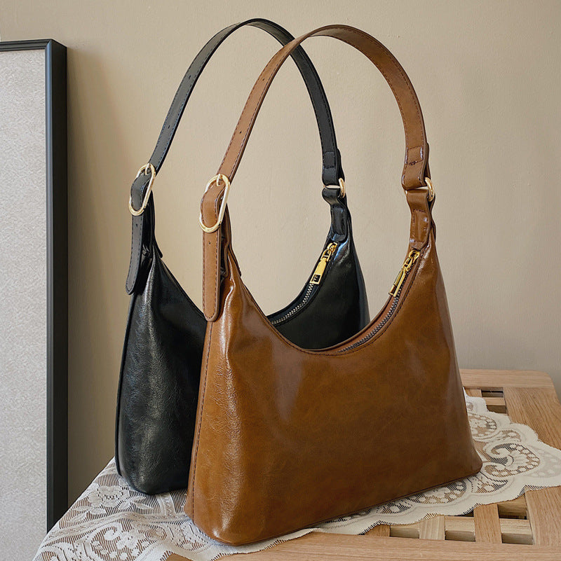 Classic-Glam Hobo Bag - VibeSoothe