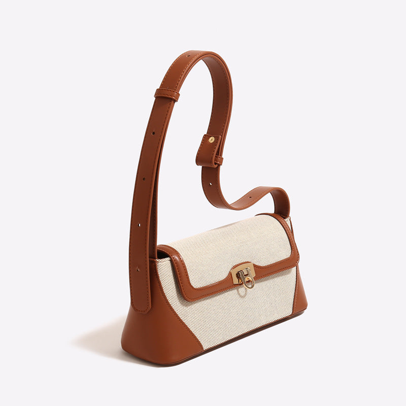 Canvas-Luxe Handbag - VibeSoothe