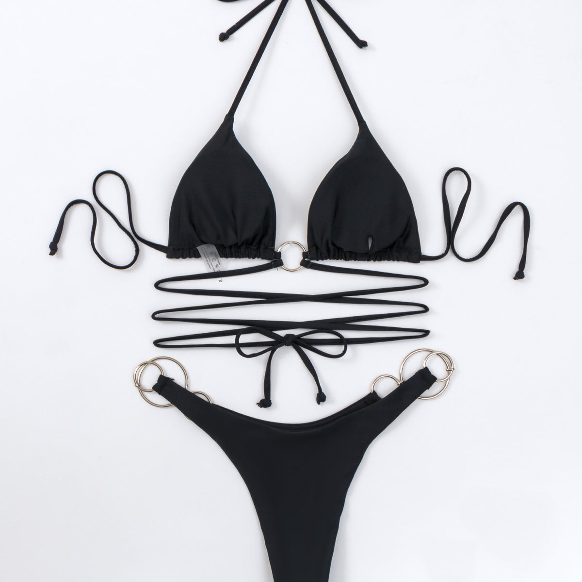 Mira Black Bikini Set