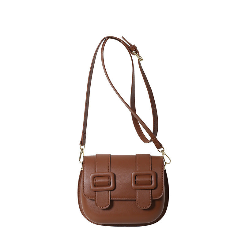 Chic Buckle-Satchel Bag - VibeSoothe