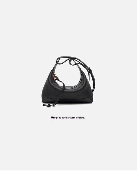 Elegant-Leather Shoulder Bag - VibeSoothe