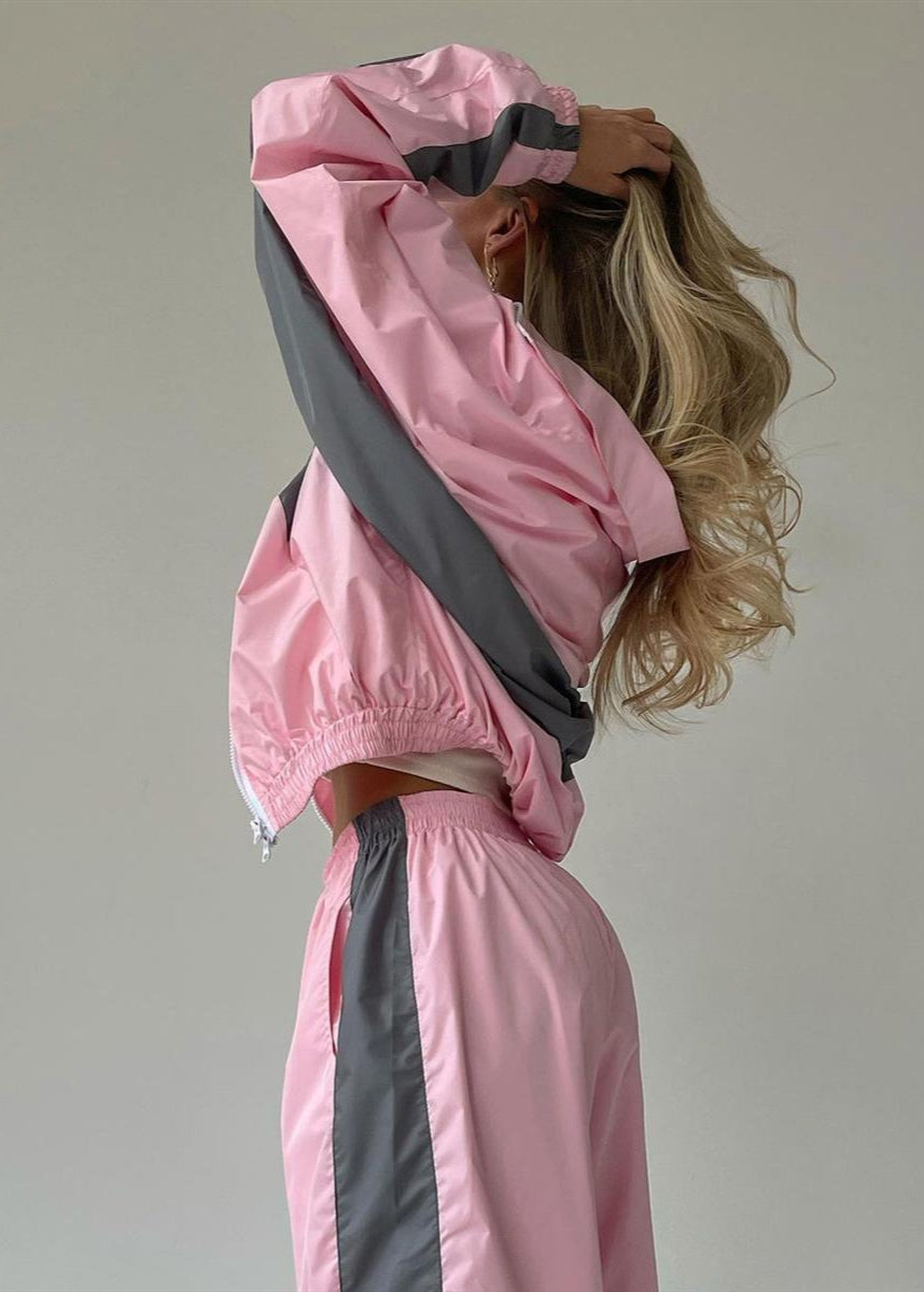 Neon Drift - Two-Tone Windbreaker Set