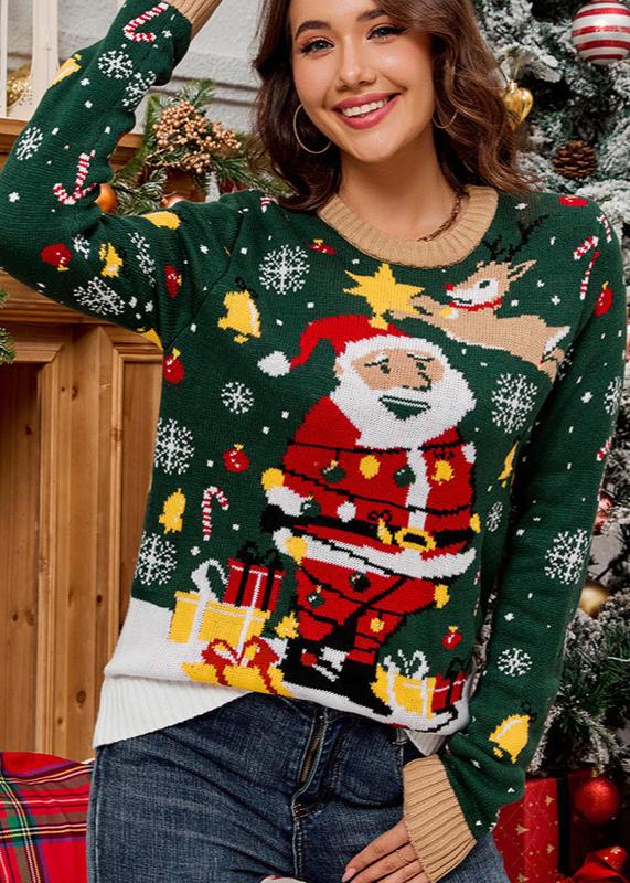 Santa Claus Festive Knit Sweater