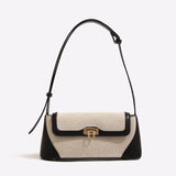 Canvas-Luxe Handbag - VibeSoothe