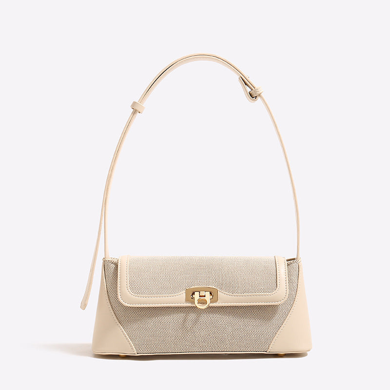 Canvas-Luxe Handbag - VibeSoothe