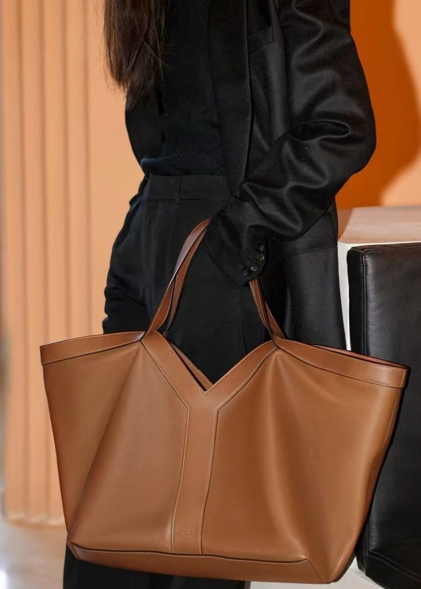 Valencia - Oversized Leather Tote Bag