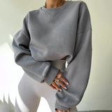 Women's Loose And Versatile Pullover - VibeSoothe