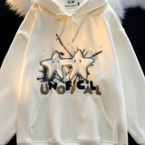 American Street Flocking XINGX Hooded Sweater For Women - VibeSoothe