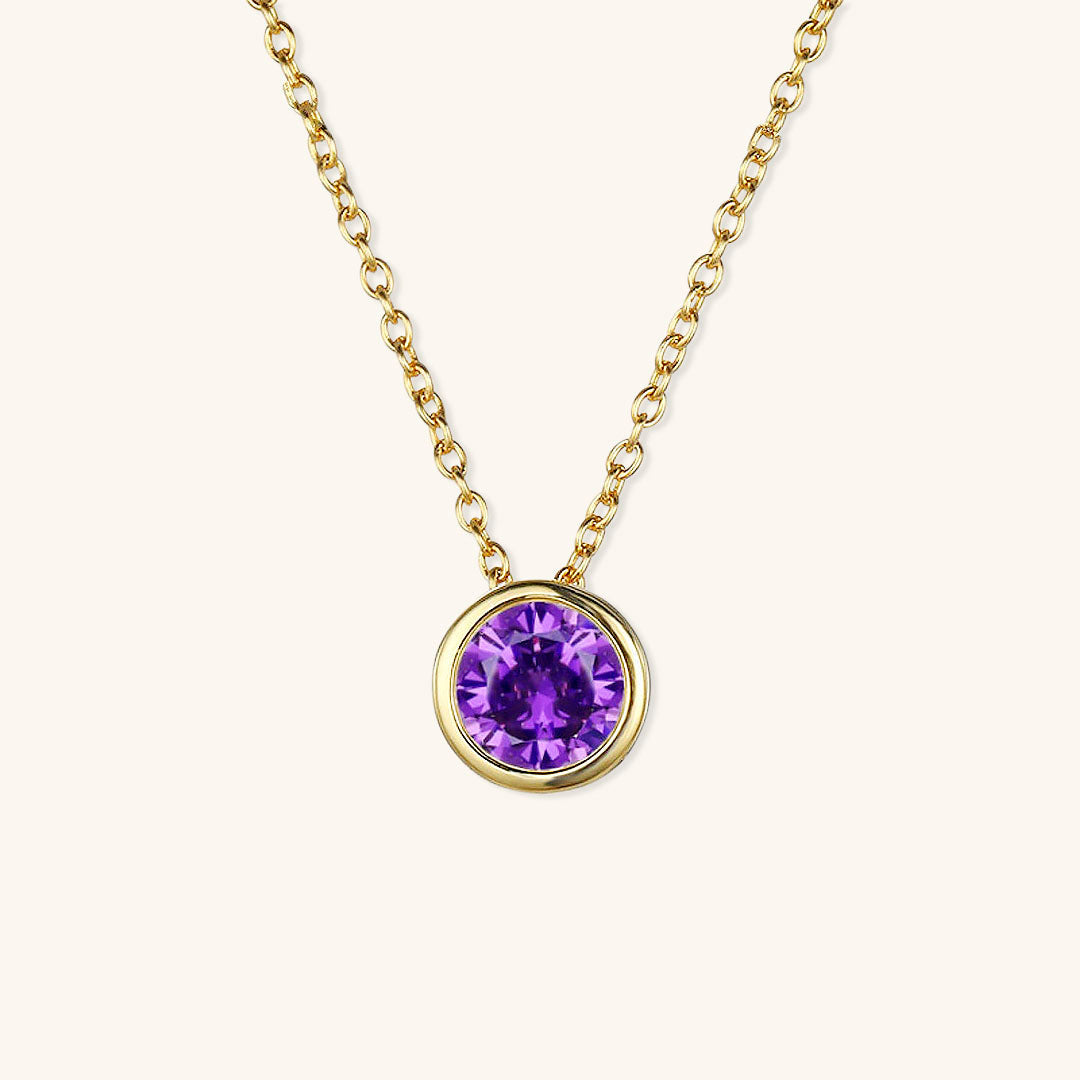 Solana Solitaire Necklace