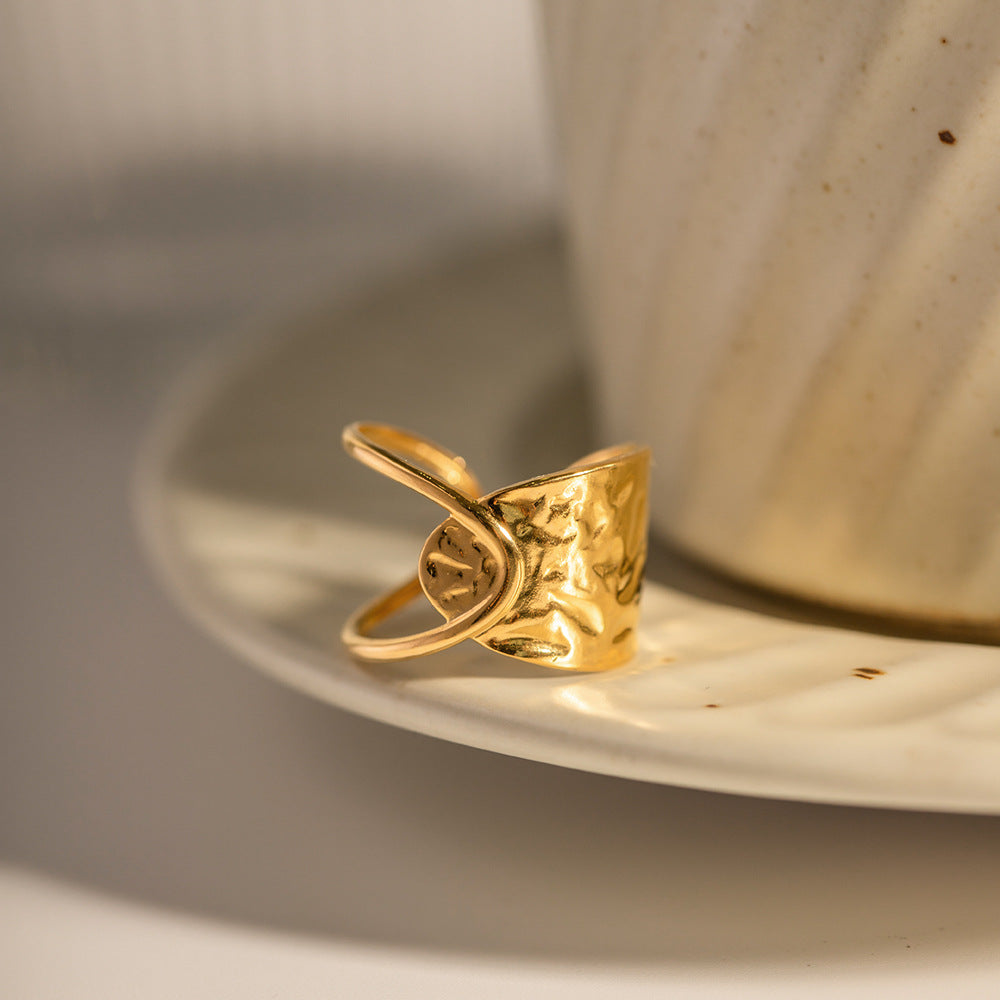 Arden Sculptural Gold Ring