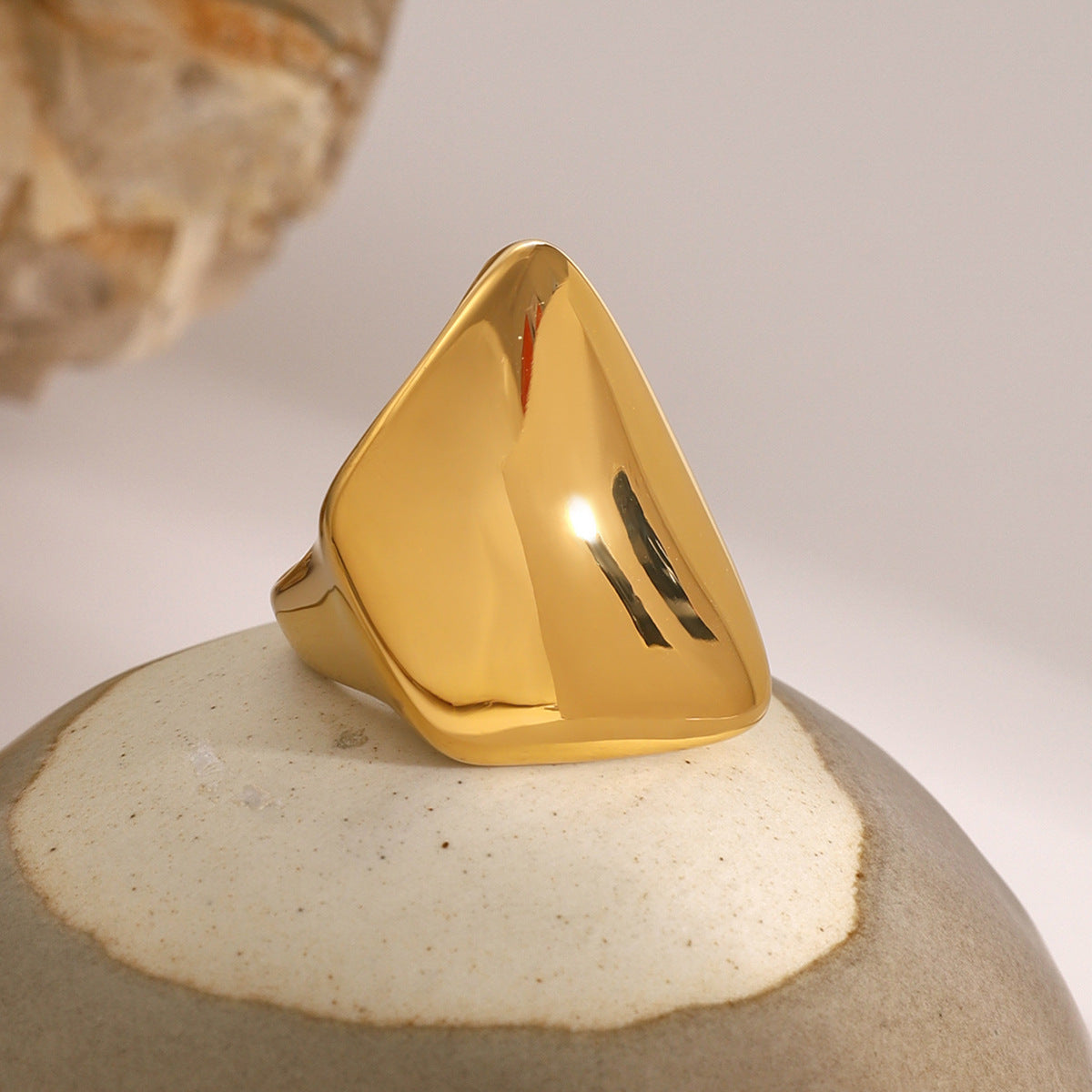 Ascent Gold Ring