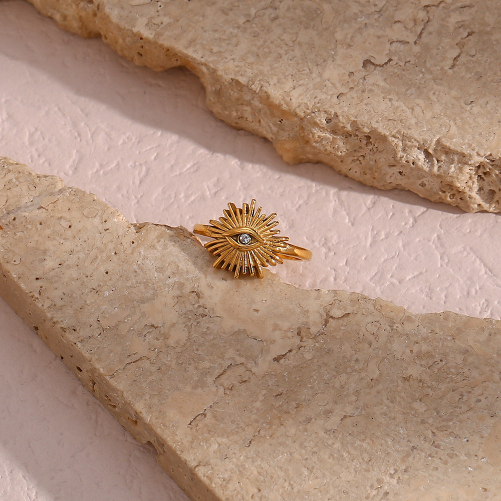 Aurielle Sunburst Ring