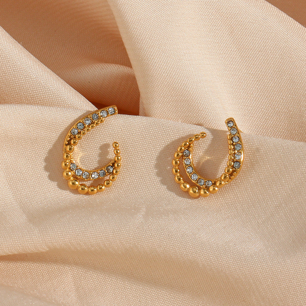 Aurora Gold Accent Earrings