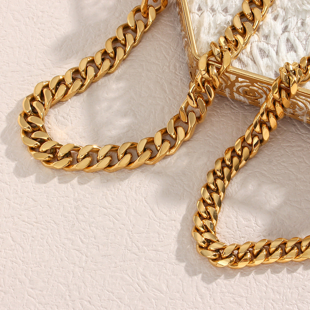 Bold Essence - Dikke gouden ketting