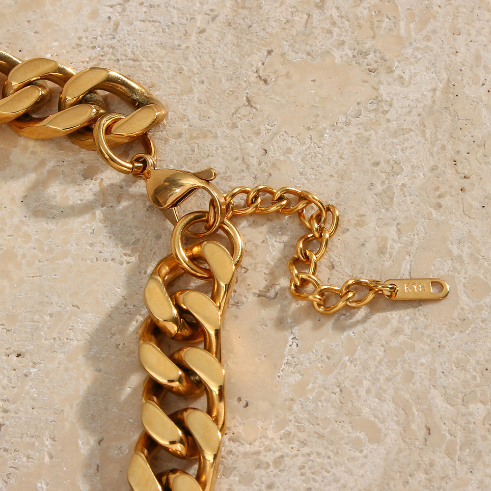 Bold Essence - Dikke gouden ketting