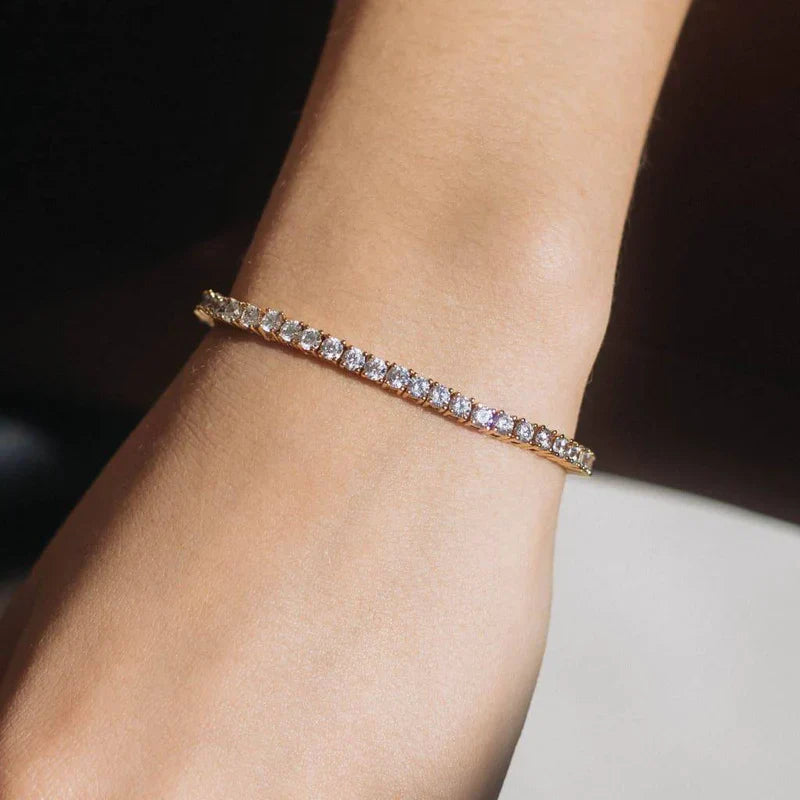 Celeste Radiant Tennis Bracelet