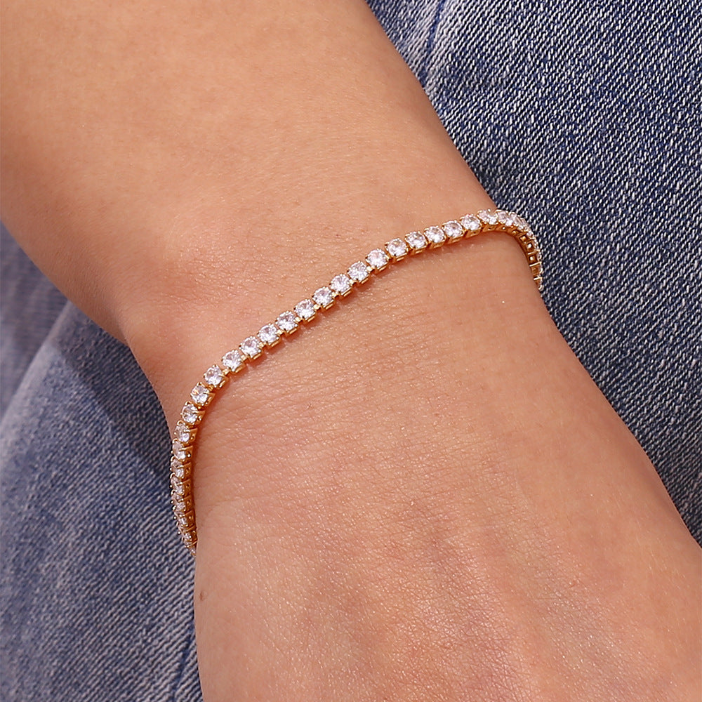 Celeste Radiant Tennis Bracelet