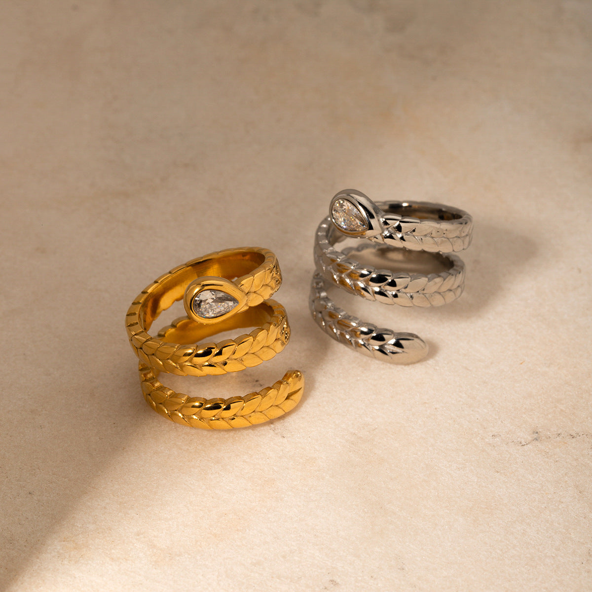 Davina Serpent Ring