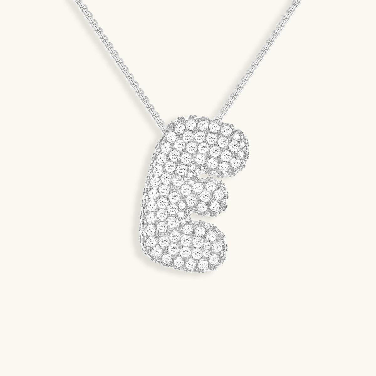 Radiant Initial Pendant Necklace