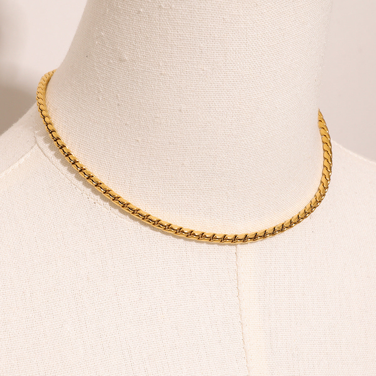 Elara Gold Chain Necklace