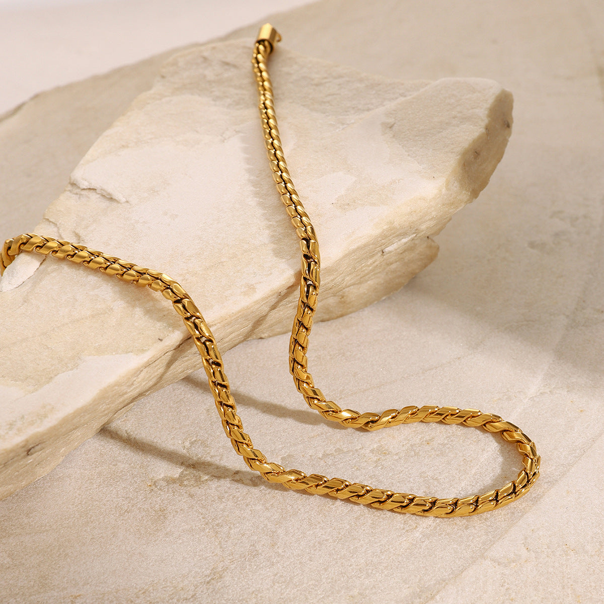 Elara Gold Chain Necklace