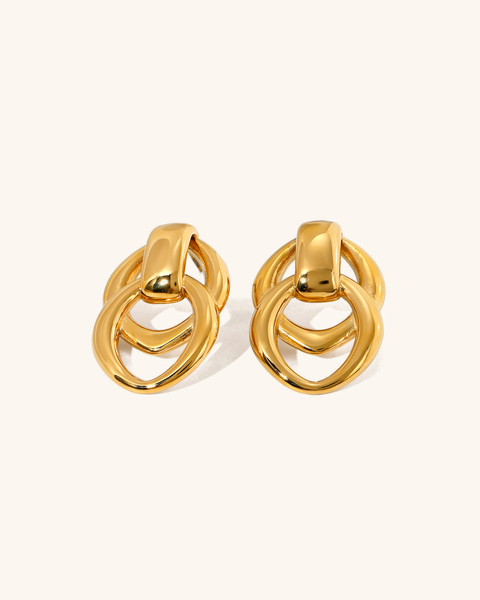 Gold Geometric Earrings