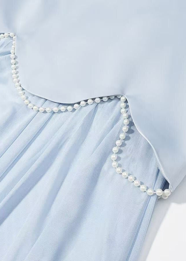 Aurelia Pearl Drape Maxi Dress – Strapless Corset Evening Gown with Scarf Detail