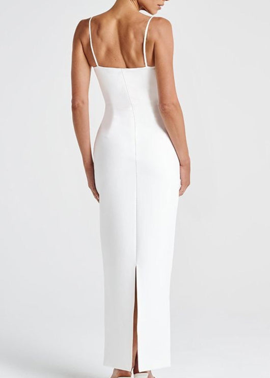 Celestia - Square Neck Sleeveless Midi Dress