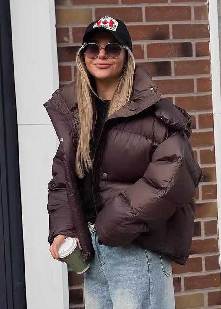 Auburn Summit Hooded Puffer Jacket – Warm Insulated Outerwear