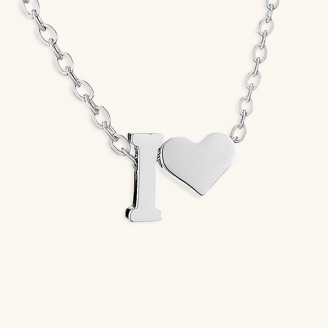 Heartfelt Initial - Gold Letter Necklace