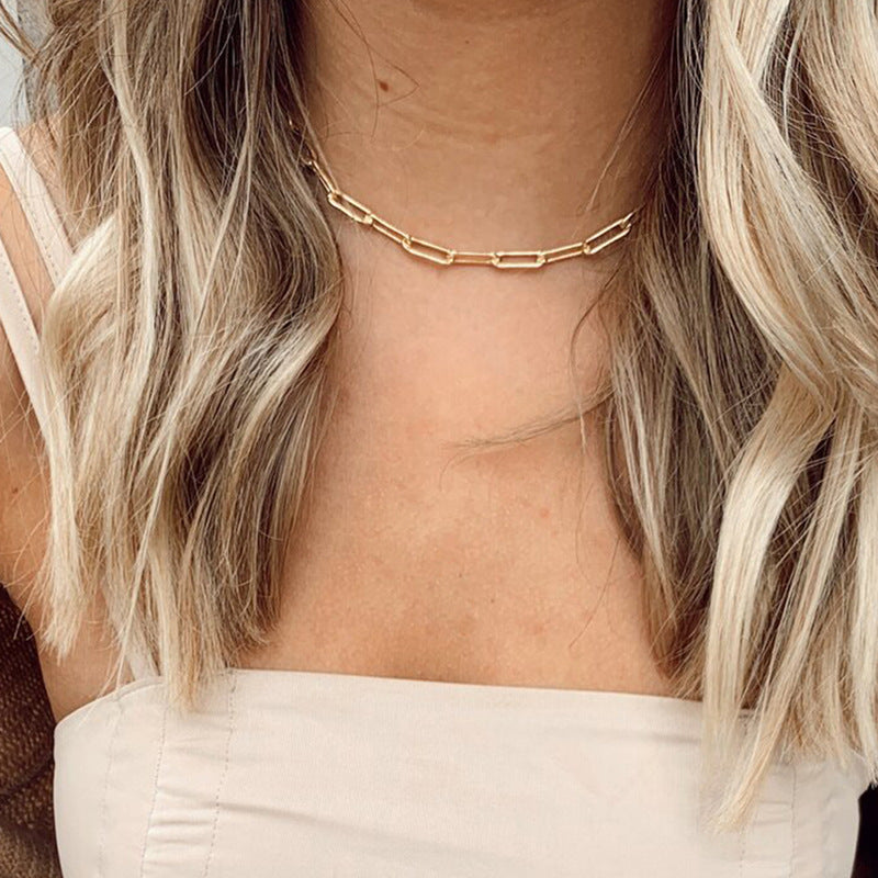 Luna Gold Chain Necklace