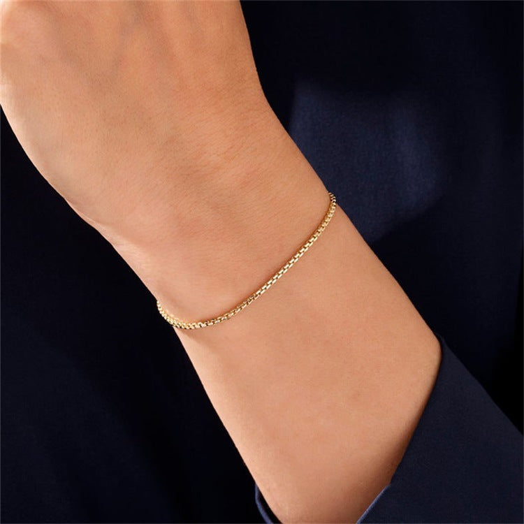 Luxe Box Link Gold Bracelet