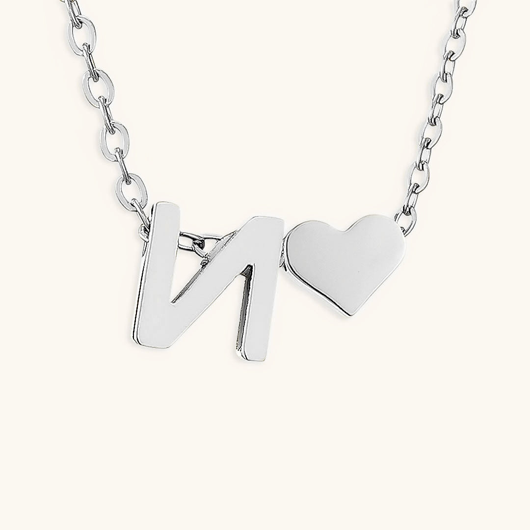 Heartfelt Initial - Gold Letter Necklace