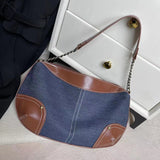 Denim-Dumpling-Shoulder-Bag - VibeSoothe