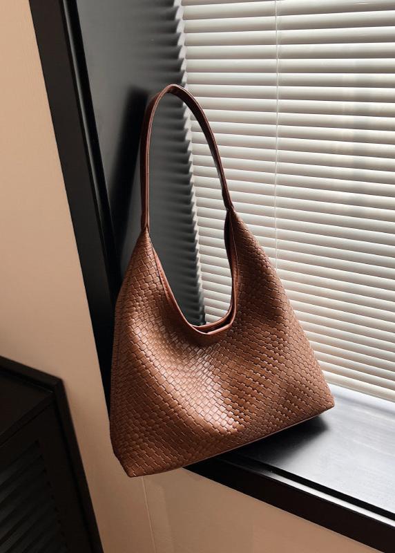 Sac à bandoulière hobo en texture tissée