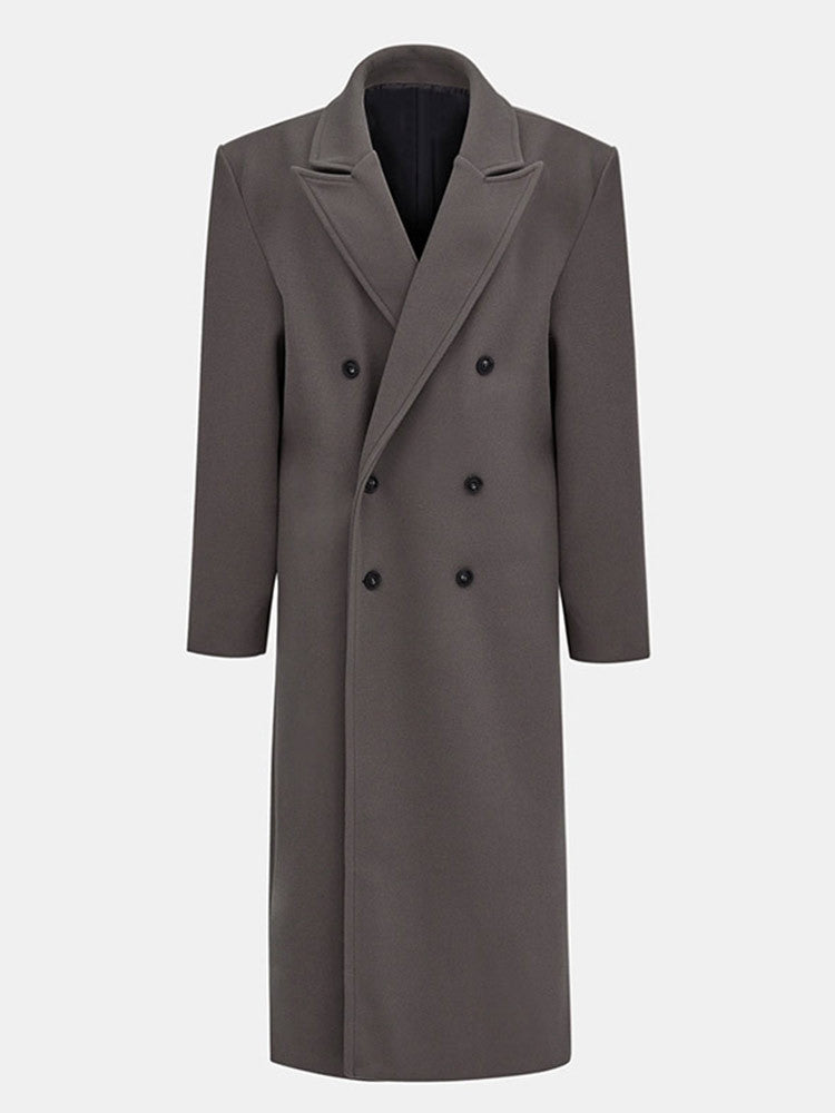 Stella Oversized Double-Breasted Wool Coat