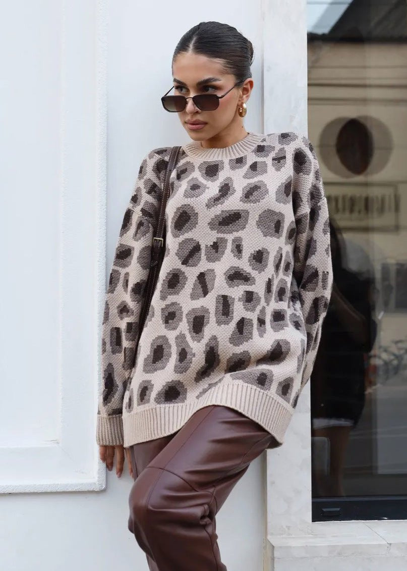 Wild Harmony Oversized Sweater